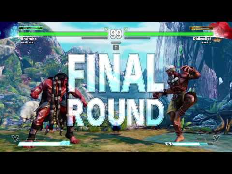STREET FIGHTER V - Necalli ( Brolynho ) vs Dhalsim ( Didimokof ) - Análise na Descrição