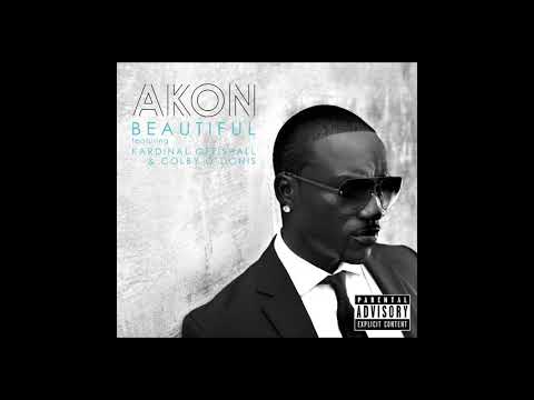 Akon Feat. Colby O'Donis & Kardinal Offishall - Beautiful (Explicit RARE Promo CD)