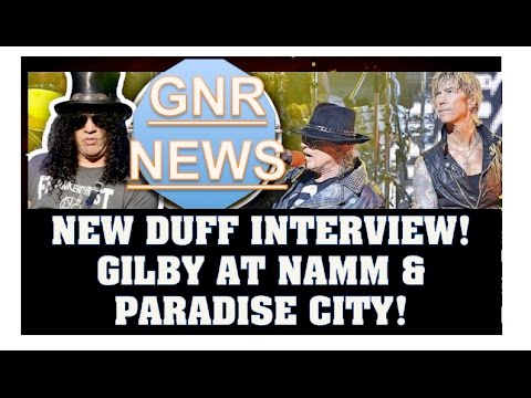 Guns N' Roses News: Kid Imitates Axl Rose on TV, New Duff Interview, Gilby Clarke at NAMM!