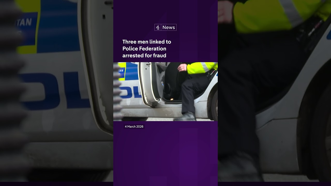 Three men linked to Police Federation arrested for fraud