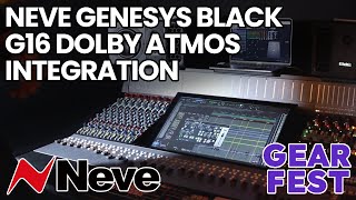 Video thumbnail for Neve Genesys Black G16 Dolby Atmos Integration At Gearfest 2023 by Audio Animals Studio