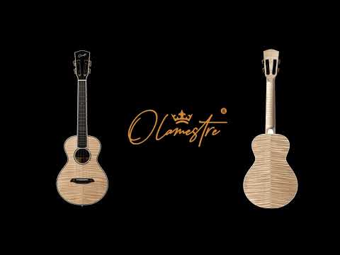 ola mestre soild curly maple tenor ukulele image 14