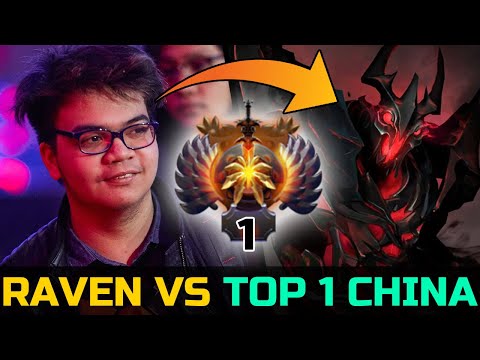EARLY RAPIER COUNTER - RAVEN VS TOP 1 MMR CHINA DOTA 2