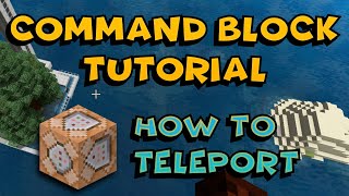 Minecraft Bedrock Command Blocks: How to Teleport (MCPE / Switch / PC / PS4 / XBOX)