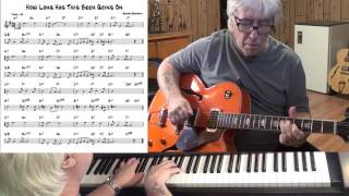 How Long Has This Been Going On - Jazz guitar & piano cover ( George Gershwin )
