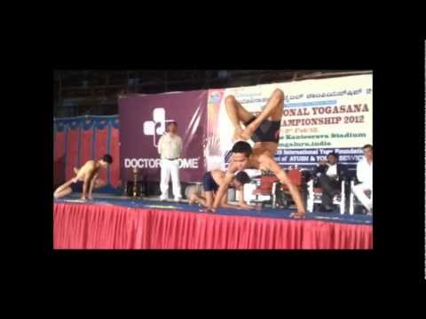 Title Round- International Yoga & title Championship 2012 - YOGA KING AWARD