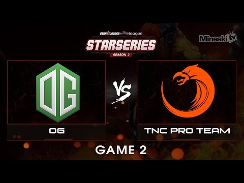 OG vs TNC Pro Team | Starseries | Group Stage | Best of 3 | Game 2