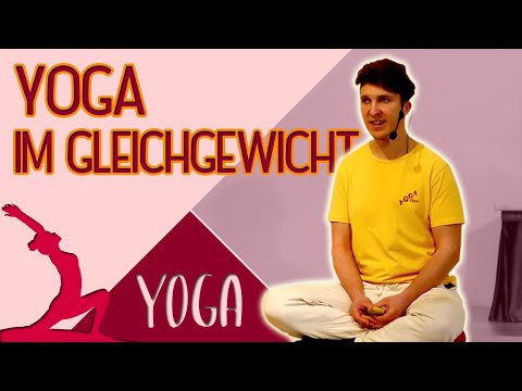 YOGA "Im Gleichgewicht" Mittelstufe mit Kalidas - Yoga Vidya Grundreihe Live - 16:15 - 26.01.2021