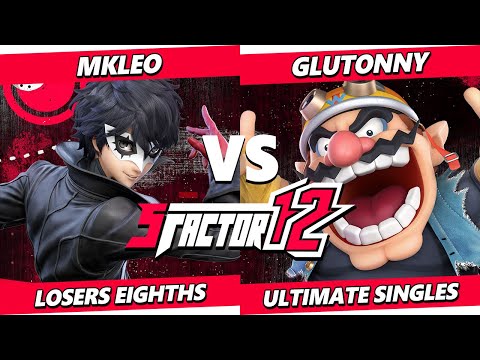S Factor 12 TOP 8 - Glutonny (Wario) Vs. MkLeo (Joker) Smash Ultimate - SSBU
