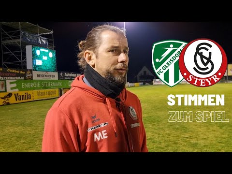 Stimmen zum Spiel | FC Gleisdorf 09 – SK BMD Vorwärts Steyr 3:0