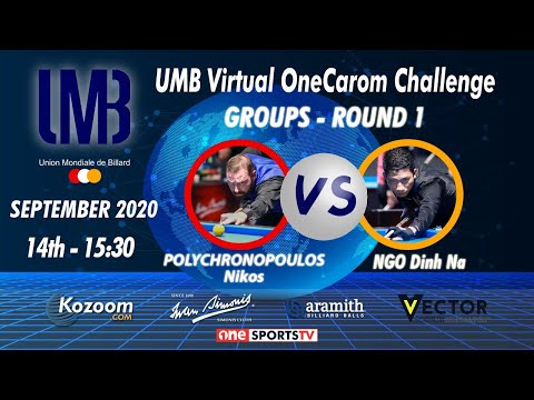 POLYCHRONOPOULOS Nikos VS NGO Dinh Na  [GROUP A]  | UMB OneCarom