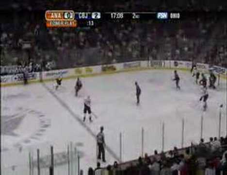 Ducks @ Blue Jackets 10/05/07