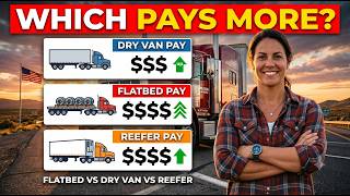 Flatbed vs Dry Van vs Reefer: Which Trucking Job Pays More in 2026 (Real Numbers)