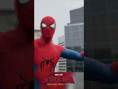 Spider-Man Brand New Day Blender 3D  #blender3d #ue5 #spiderman