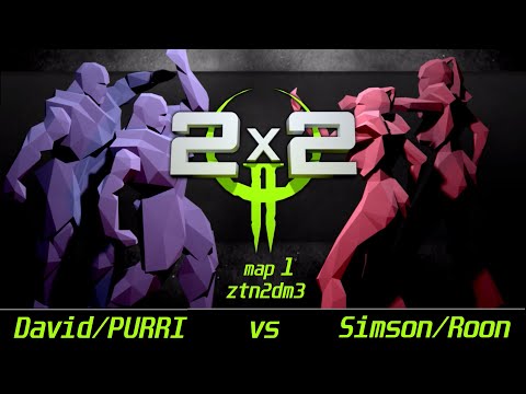 QUAKE 2 | 2v2 league - 2017 | play vs quake Fanatics - 1st map ztn2dm3 - POV PURRI