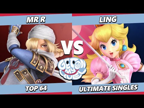 GOML 2023 - Mr.R (Sheik) Vs. Ling (Peach) Smash Ultimate - SSBU