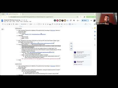 SIG Autoscaling Bi-Weekly Karpenter Working Group for 2025-06-05