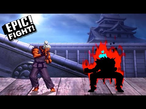 SHIN AKUMA Vs SHIN ONI - HIGH LEVEL INSANE EPIC FIGHT!