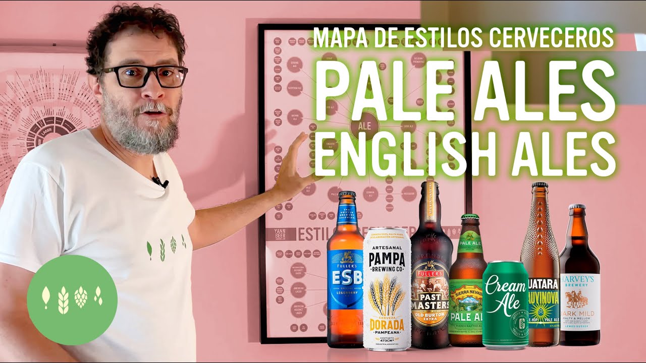Pale Ales, English Ales - Mapa de estilos cerveceros
