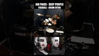 FIREBALL - DRUM INTRO - HOW TO PLAY - IAN PAICE - DEEP PURPLE