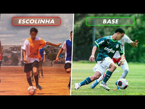 17 DIFERENÇAS ENTRE O JOGADOR DE ESCOLINHA E DE BASE