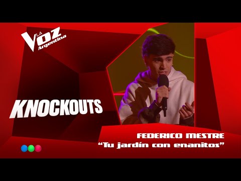 Federico Mestre - “Tu jardín con enanitos” - Team Luck Ra - Knockouts - La Voz Argentina 2025