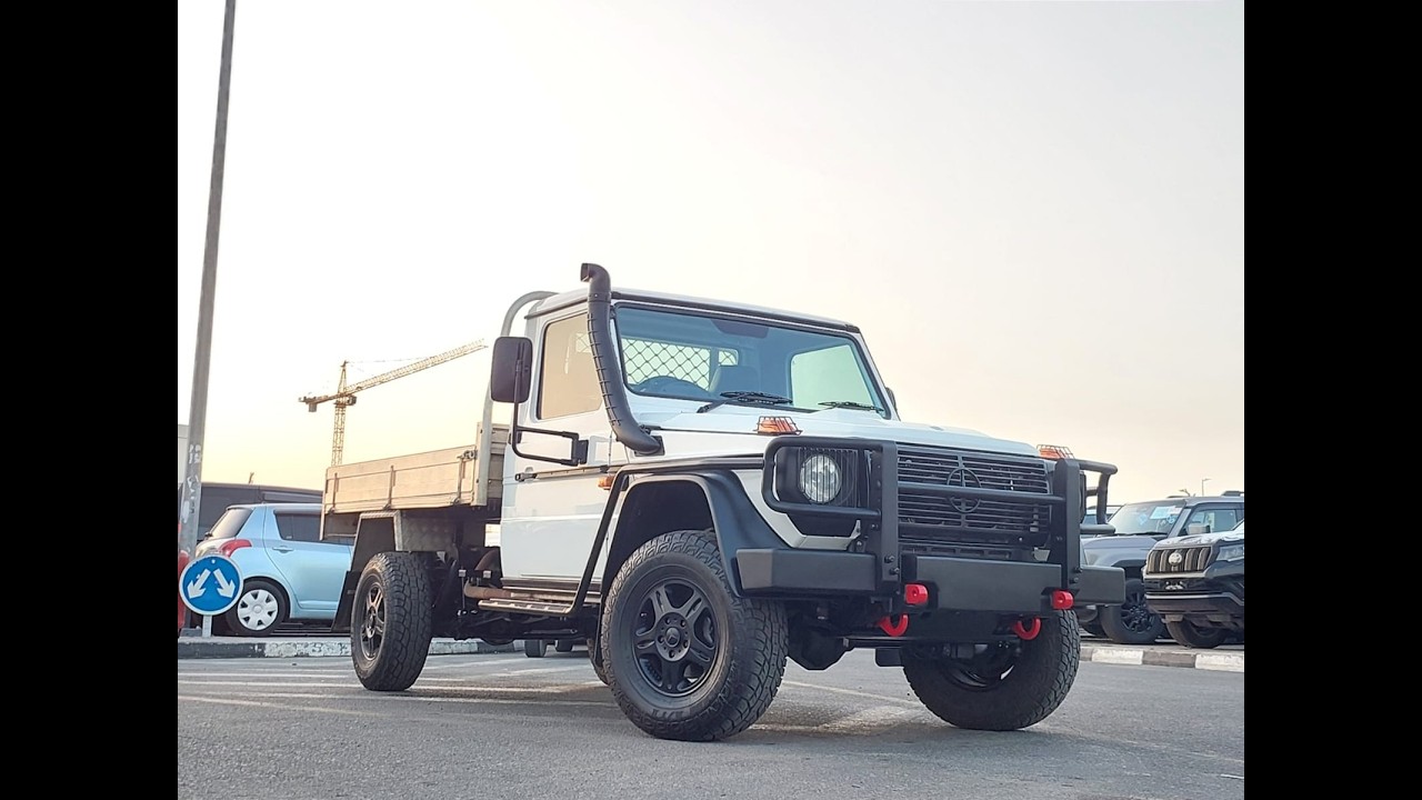 Mercedes-Benz G 300 2016 MERCEDES-BENZ G-CLASS DIESEL AUTOMATIC 3.0 CC G300 PICK UP, ALUMINUM REAR TRAY (PM50688) video