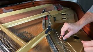 Video thumbnail for DIY - T.Bone Ovid CC100 with magnets on grand piano by Lucas Tsolakian
