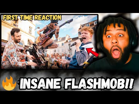 Bohemian Rhapsody Flashmob [REACTION] | The Most INSANE Queen Tribute Ever!!