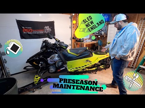 Preseason Maintenance | Polaris Switchback Assault | Patriot 850 | Snowmobile VLOG