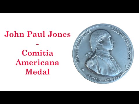 John Paul Jones - Comitia Americana Medal