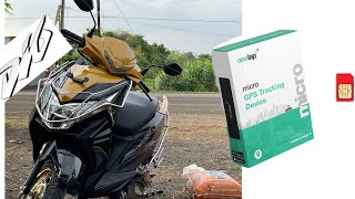 GPS tracker installation on Dio 2023 || Dio BS6 phase 2