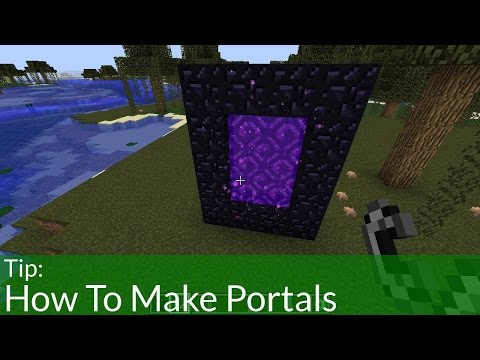 How To Make Portals in Minecraft