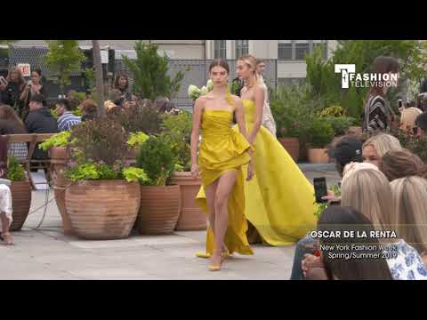 OSCAR DE LA RENTA New York Fashion Week Spring/Summer 2019