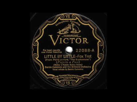 Little By Little - Bernie Cummins and His Biltmore Orchestra - 1929 - HQ Sound