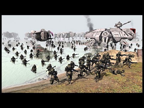 STAR WARS EMPIRE AT WAR FALL OF THE REPUBLIC MOD defending kashyyyk