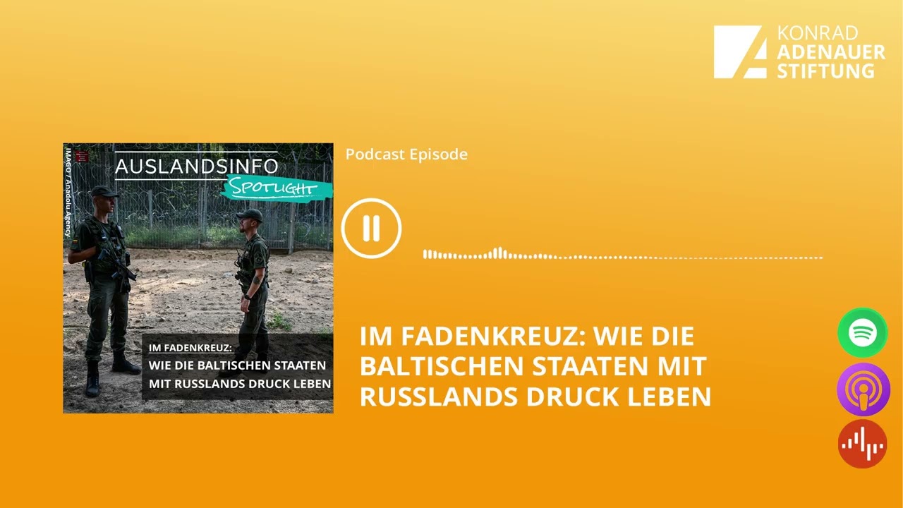 Im Fadenkreuz: Wie die baltischen Staaten mit Russlands Druck leben