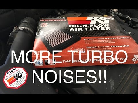 K&N Drop In Filter Install on the Saab!