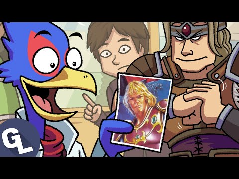 Smash Bros Characters look through their Old Photos