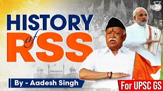 Complete history of Rashtriya Swayamsevak Sangh | RSS and Politics: Decoded by Aadesh Singh | UPSC