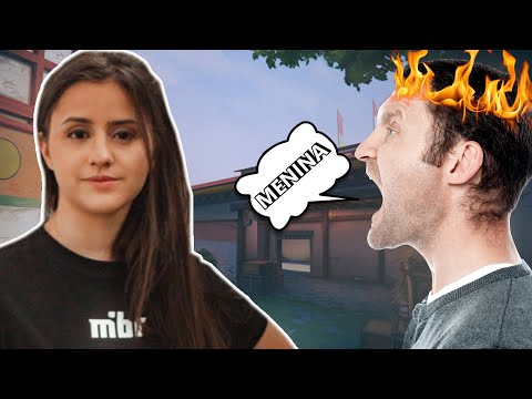 ACHEI UM TÓXICO MACHISTA NA RANKED DO VALORANT🤬