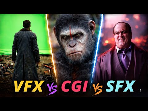 CGI vs VFX vs SFX — What’s the Difference and Why It Matters