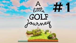 A Little Golf Journey Gameplay - #1 The Doorway To The Lighthouse - Nintendo Switch (1080p 60fps)