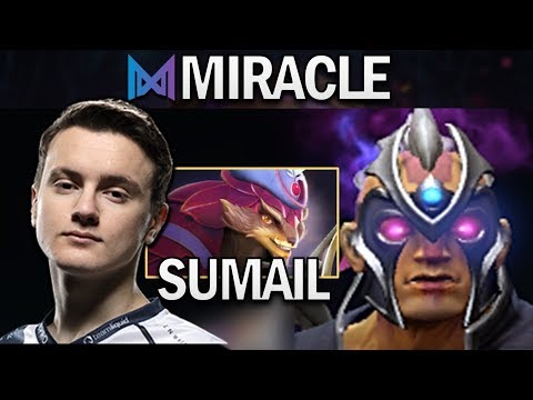 NIGMA.MIRACLE ANTI-MAGE VS SUMAIL PANGOLIER - DOTA 2 7.24 GAMEPLAY
