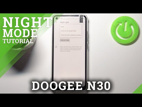 How to Enable Eye Comfort Mode on DOOGEE N30 – Enable Night Light