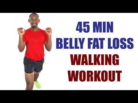 45 Minute Intense Running Workout at Home for Slimming 400 Calories