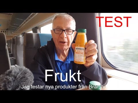 2018-09-15 FRUKTMANIA - Jag testar SJs nya sortiment i bistron från Brämhults