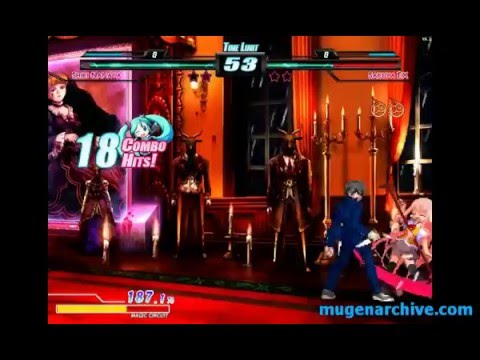 MUGEN ARCHIVE featured Nanaya Shiki IQS VS Amakawa Sakuya