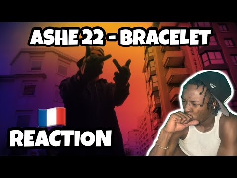 AMERICAN REACTS TO FRENCH DRILL RAP! Ashe 22 - Bracelet (english Translate lyrics)
