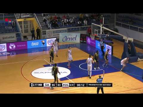 RTV HB | HKK Široki - KK Posušje - Košarka 2.kolo, 23.10.2021.